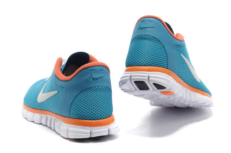 Nike Free 3.0 hommes bleus oranges nouvelles chaussures hommes (2)